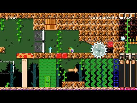 Link : Gather the Three Forces △ by tbtbfh 🍄 Super Mario Maker 2 #adz 😶 No Commentary