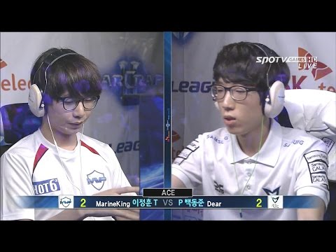 [SPL2015] MarineKing(MVP) vs Dear(Samsung) Set5 Deadwing -EsportsTV, SPL2015