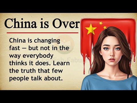 China is Over || 🇨🇳📉 Learn English Through Story Level 3 || Graded Reader 🎧