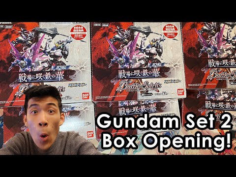Gundam - The Iron Flower Blooming on the Battlefields Unboxing! (Battle Spirits)