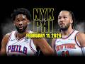 New York Knicks Vs Philadelphia 76ers Full Game Highlights February 11 2026 NBA Season