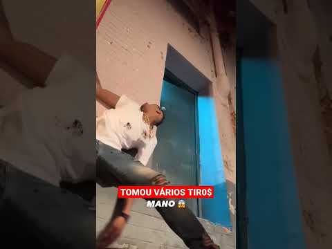 MOMENTO QUE O MC PAULINHO DA CAPITAL TOMA VÁRIOS TIROS NA GRAVAÇÃO