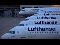 Lufthansa Airlines Affected By An IT Outage Causing Flight Delays And Cancellations