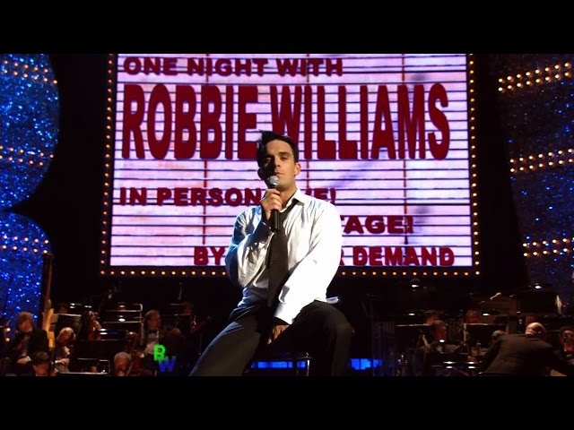 Vídeo relacionado con Robbie Williams Live At The Royal Albert Hall [DVD]