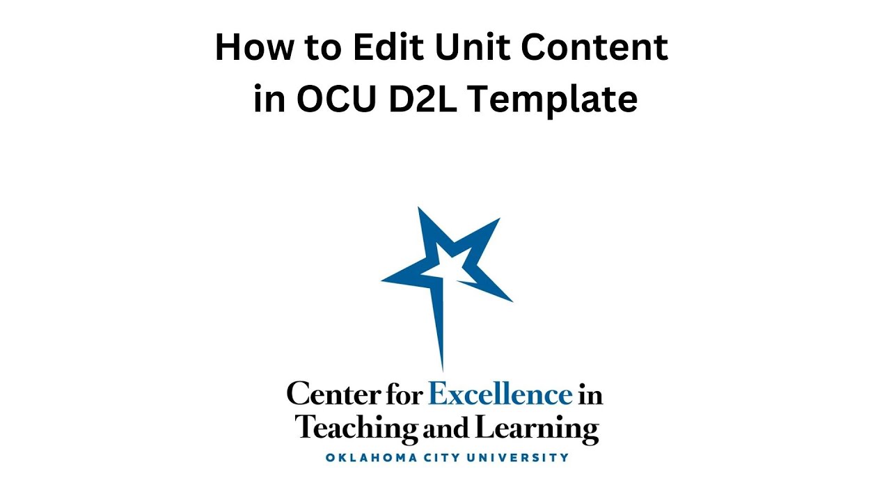 Custom D2L Course Template 3