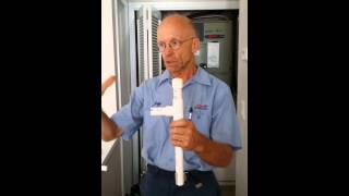 Where to add bleach to your drain.
