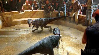 El mercado negro de los dinosaurios | Jurassic World: Dominio | Clip en Español