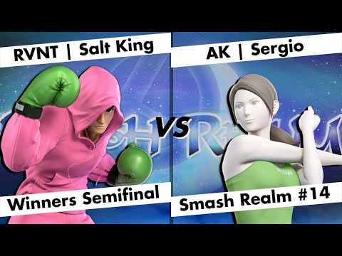 RVNT | Salt King (Little Mac) vs AK | Sergio (Wii Fit Trainer) - WSF - Smash Realm #14