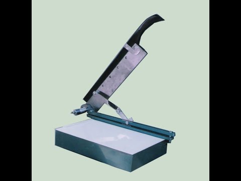 Guillotine A4 Paper Lab Sample Cutter