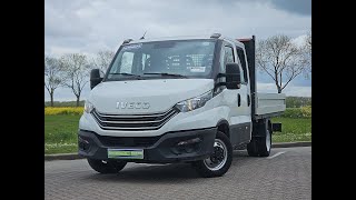 IVECO DAILY 35C14 Dub.Cab Open-Laadbak fladvogn lastbil < 3.5t | Billede 4 - Autoline