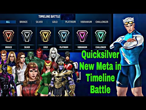 Quicksilver Summer Days Uniform Timeline Battle Test | QS New Meta For PVP? - Marvel Future Fight