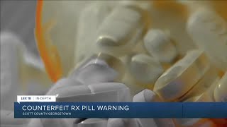 Counterfeit RX pill warning