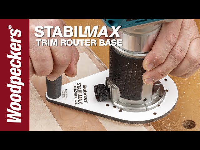Woodpeckers StabilMax Trim Router Base | SMTROB-M-23