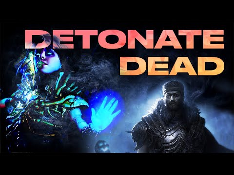 EXPLODE The End Game! -  Trinity Detonate Dead Necromancer Leaguestarter [PoE 3.15]