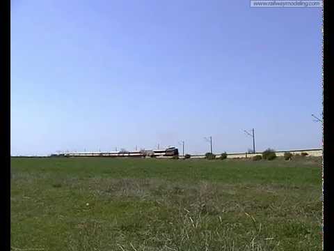 BDZ 44 with fast train from Sofia to Burgas
