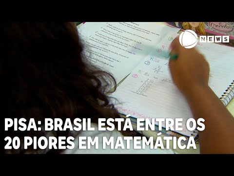 Brasil está entre os 20 piores em Matemática e Ciências no Pisa 2022