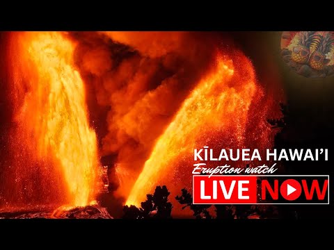 KĪLAUEA IS ERUPTING | Gas Pistoning & EARTHQUAKE Feed | Hawaiʻi 24/7