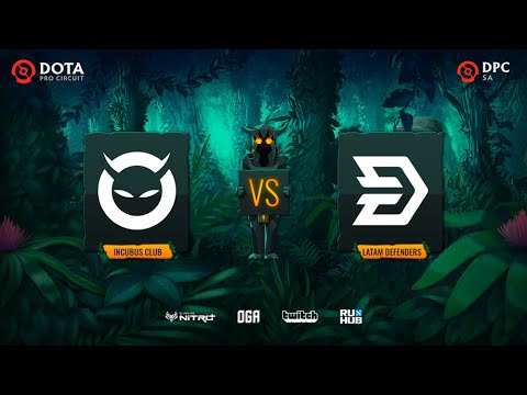 Incubus Club vs Latam Defenders, OGA DPC: SA Qualifiers, bo3, game 1 [CrystalMay & killomancer]
