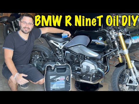 BMW R Nine T Oil Change DIY