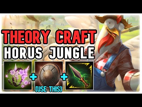 TRYING WEIRD BUILDS - GRANDMASTER HORUS JUNGLE