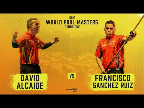 David Alcaide vs Francisco Sanchez Ruiz | 2019 World Pool Masters