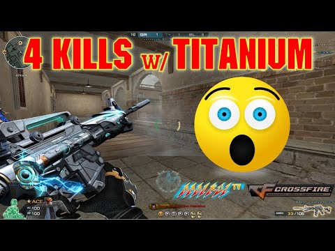 4 Kills @BW M4A1-S Titanium & COP 357 Titanium! CrossFire Ph!
