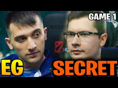 EG vs SECRET TI8 - ARTEEZY GONE MAD AFTER THIS - Game 1