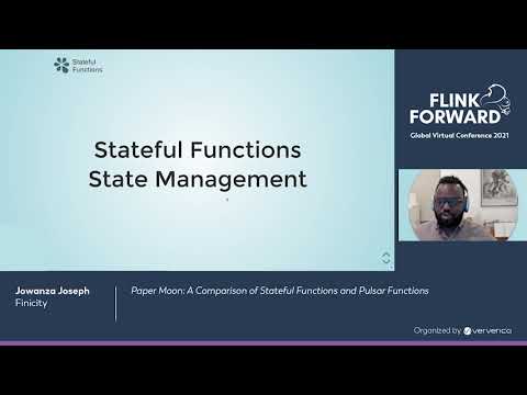 Paper Moon: A Comparison of Stateful Functions and Pulsar Functions