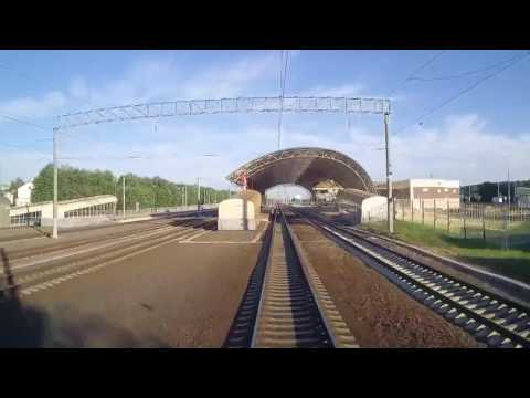 Cab View Train Minsk Molodechno (Belarus)