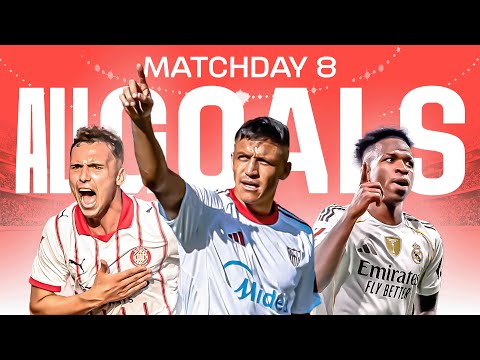 TODOS LOS GOLES de la JORNADA 8 de LALIGA EA SPORTS 2025/26