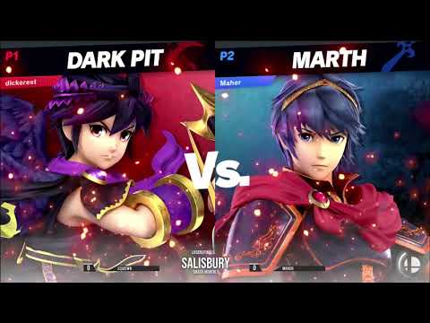 Salisbury 9 - Sqiddwr (Dark Pit) vs. Maher (Lucina, Marth) (Losers Finals)