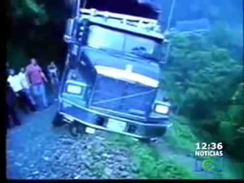 Death Road Bolivia - ACCIDENT - Driver DIES!!! CRASH!!!!
