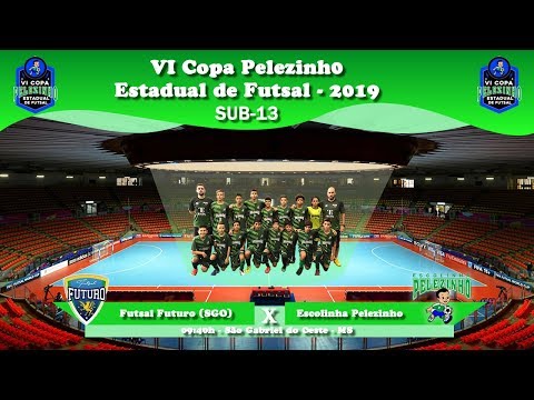 Pelezinho x Futsal Futuro / São Gabriel do Oeste - VI Copa Pelezinho Estadual 2019 -Sub13