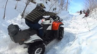 КРУТЫЕ ГOРКИ И КВАДРОЦИКЛЫ ! ATV Baltmotors, Сan am BRP, Yamaha Grizzly и CFMOTO.