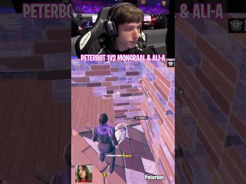 Peterbot Destroys Mongraal & Ali-A in FNCS PRO AM #fortnite