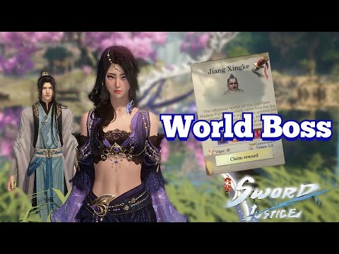 WORLD BOSS in Sword of Justice