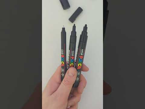 Posca Paint Markers - Small to Big Sizes