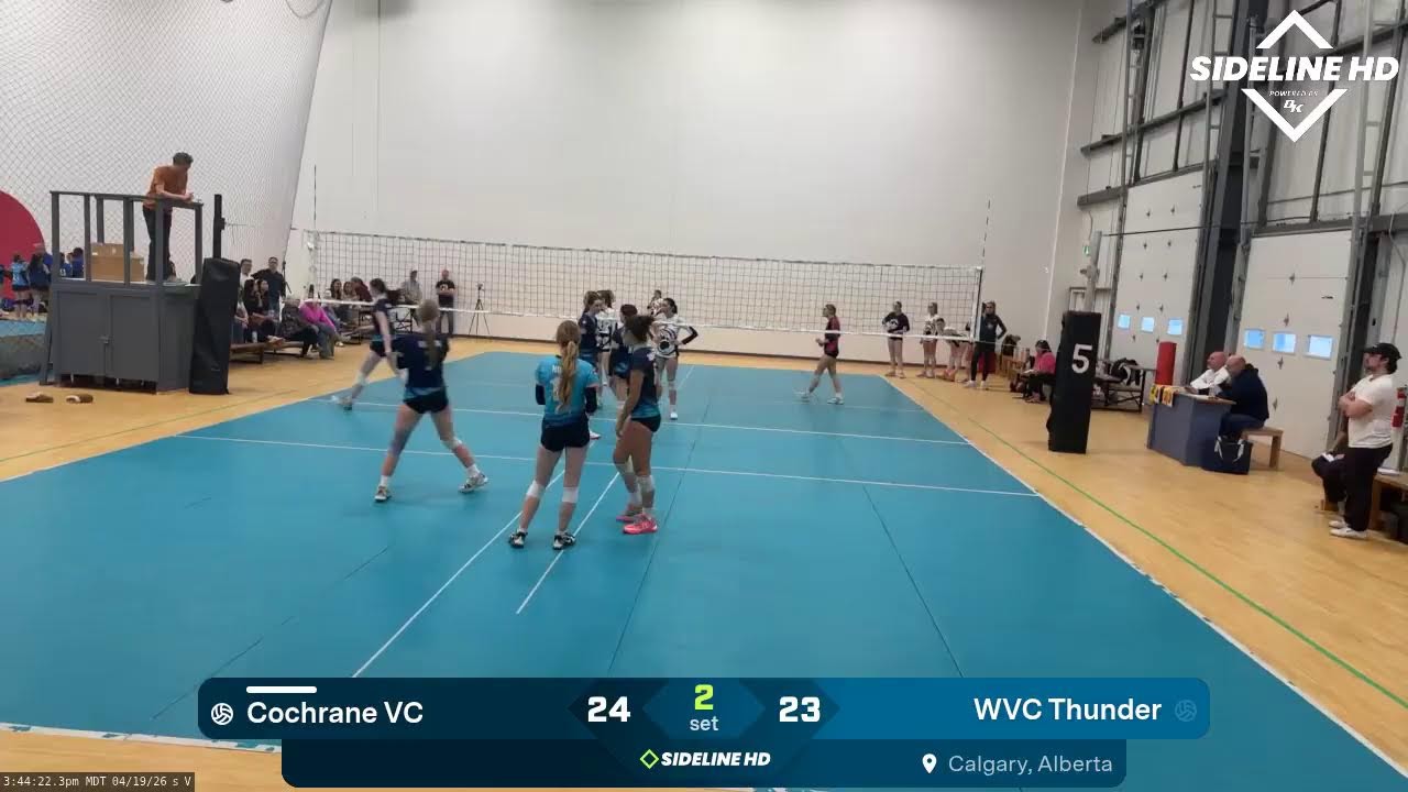 WVC Thunder vs. Cochrane VC (2026.04.19)