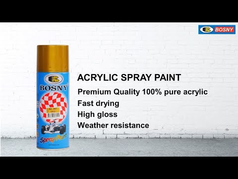 Diapositiva 3 - BOSNY PINTURA EN SPRAY TRASLUCIDO AMARILLO HONDA (HONDA YELLOW) SB-02 (vídeo)