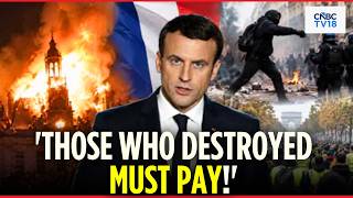 Emmanuel Macron Threatens Crackdown And Protest Bans After Riots Tear Through France | Paris | N18G