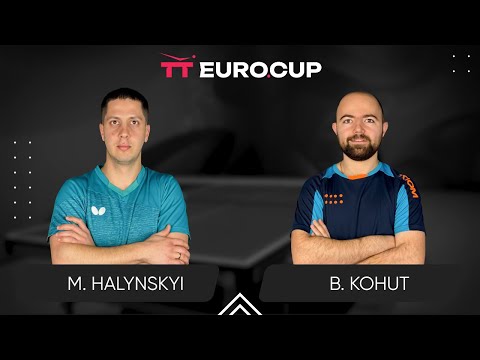 16:45 Mykola Halynskyi - Bohdan Kohut 18.07.2025 TT Euro.Cup Ukraine Elite. TABLE 4