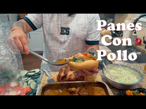 El mejor sándwich que jamás hayas probado: Panes con Pollo de El Salvador