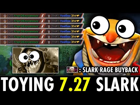 HOW 7.27 TECHIES MAKES SLARK RAGE BUYBACK "CARRY BUILD" -  TECHIES OFFICIAL