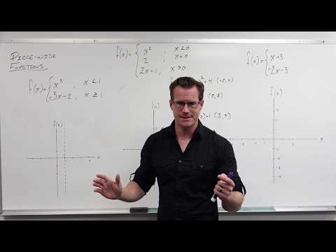 How to Graph Piecewise Functions (Precalculus - College Algebra 12)