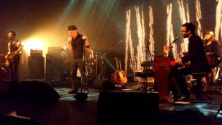 Miossec "Des touristes" à Dijon, 05/12/14.