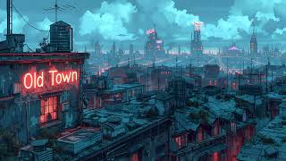 Lofi Rain Beats 🎵  90's Old Town Vibes for Studying & Relaxation 🎶 Chill Hip Hop Mix 1980's