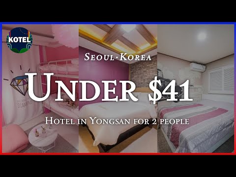 [Yongsan Seoul] TOP3 Hotel in Yongsan for 2 people under $41 (June 13~ June 15) #seoulhotel