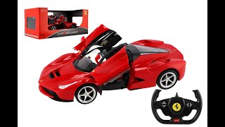 Auto RC LaFerrari RASTAR plast 32cm 2,4GHz na dálk. ovládání na baterie v krab. 43x19x23cm