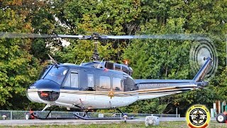 Bell UH-1H Plus 703 Departure - Helicopter Rescue Team