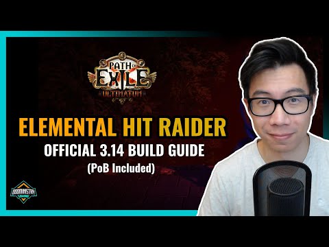 [PoE 3.14] Elemental Hit Raider Build Guide - Path of Exile: Ultimatum. Everything you need to know!
